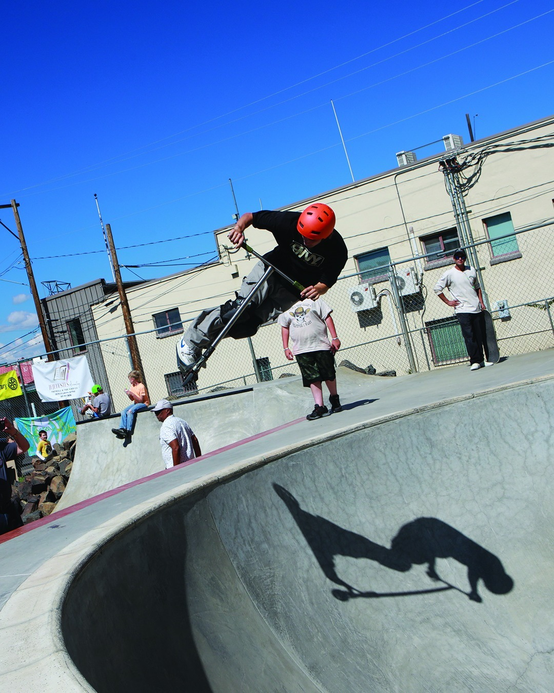 Lakeview's new Wheels-In-Motion Skatepark in downtown Lakeview, Oregon