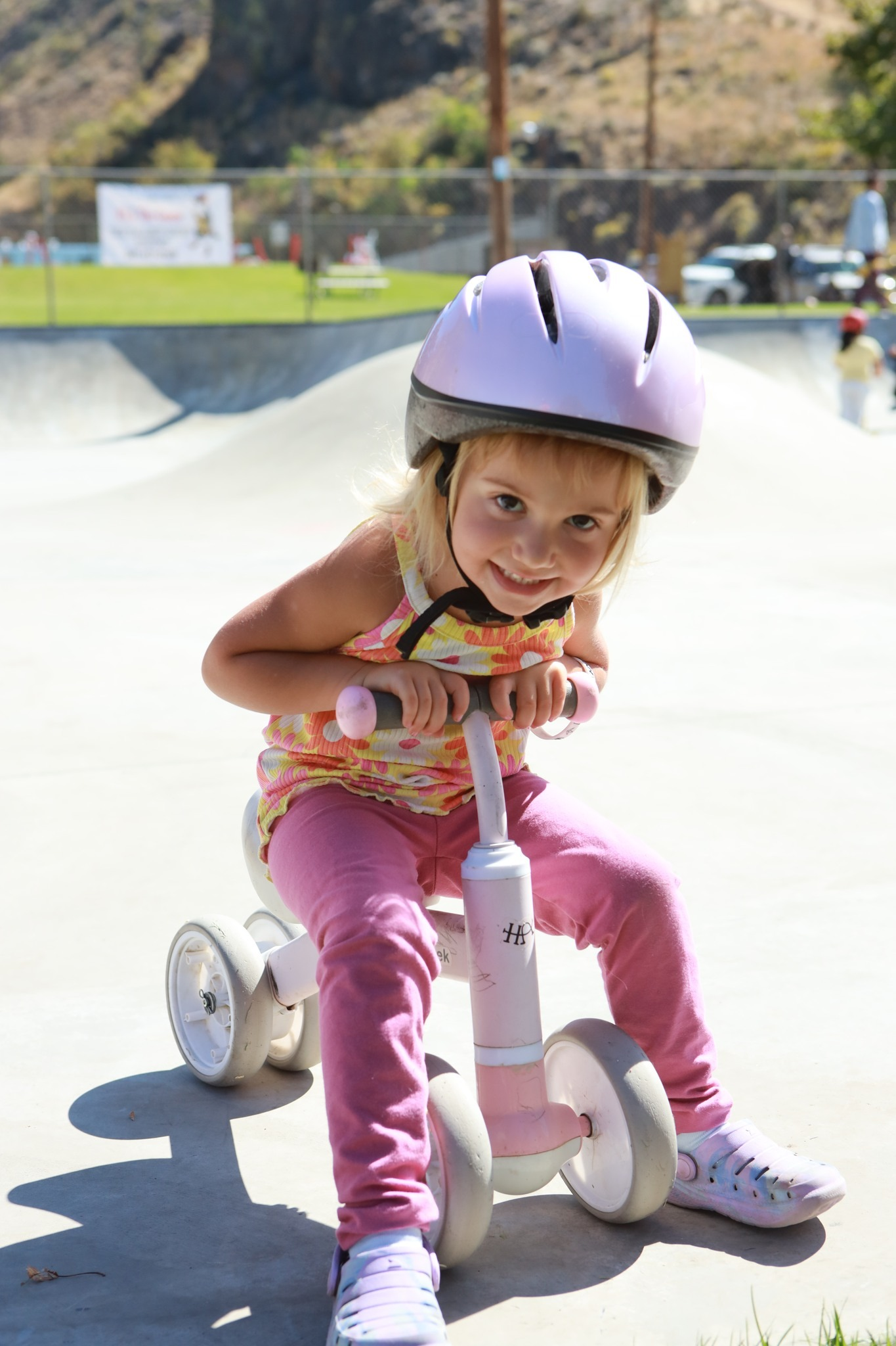 The Wheels-In-Motion Skatepark in Lakeview, Oregon