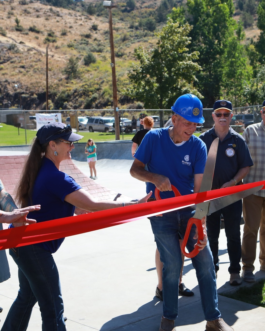 The Wheels-In-Motion Skatepark in Lakeview, Oregon